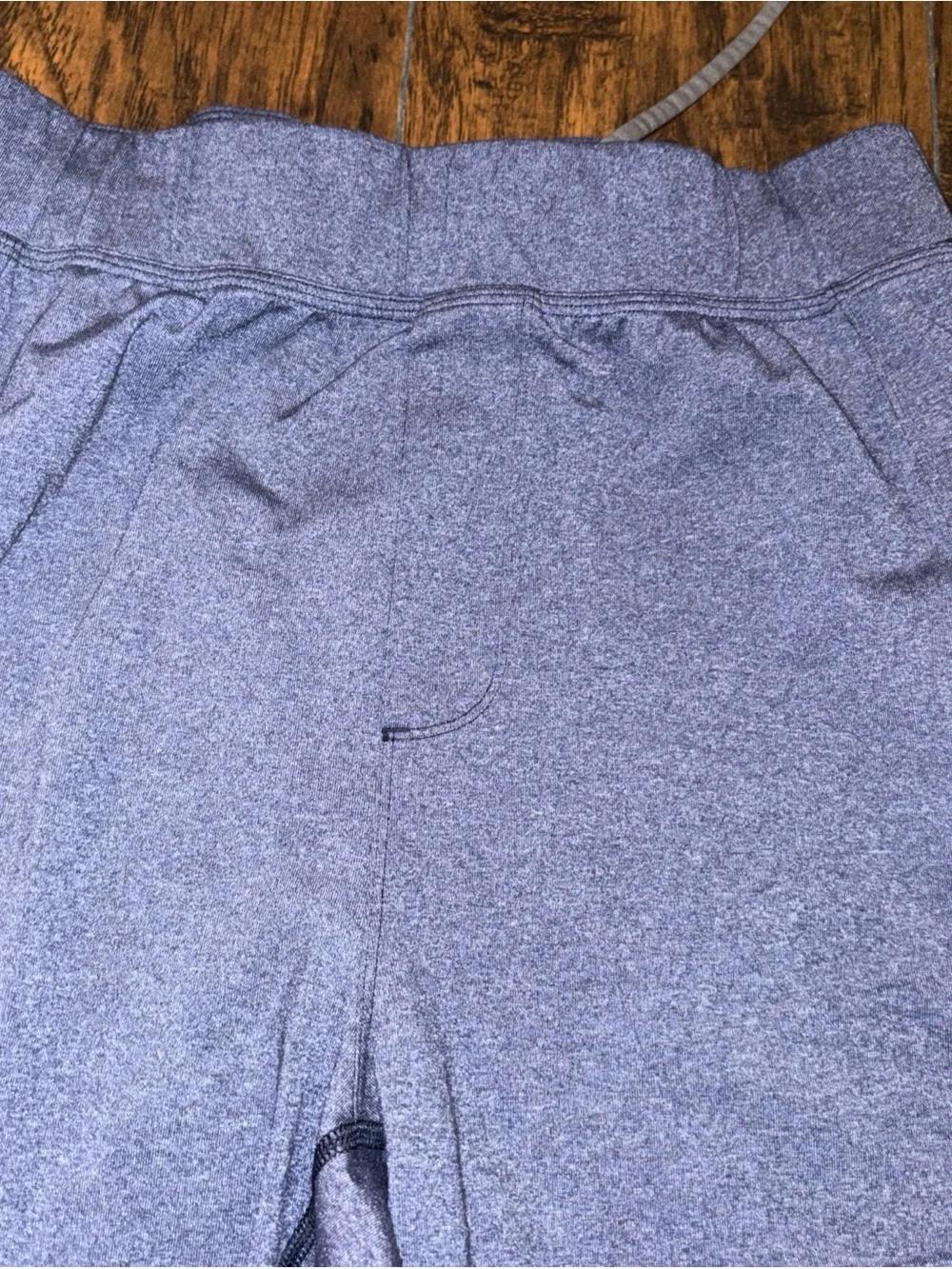 Lululemon Men's Athletic Heather Navy Performance Shorts